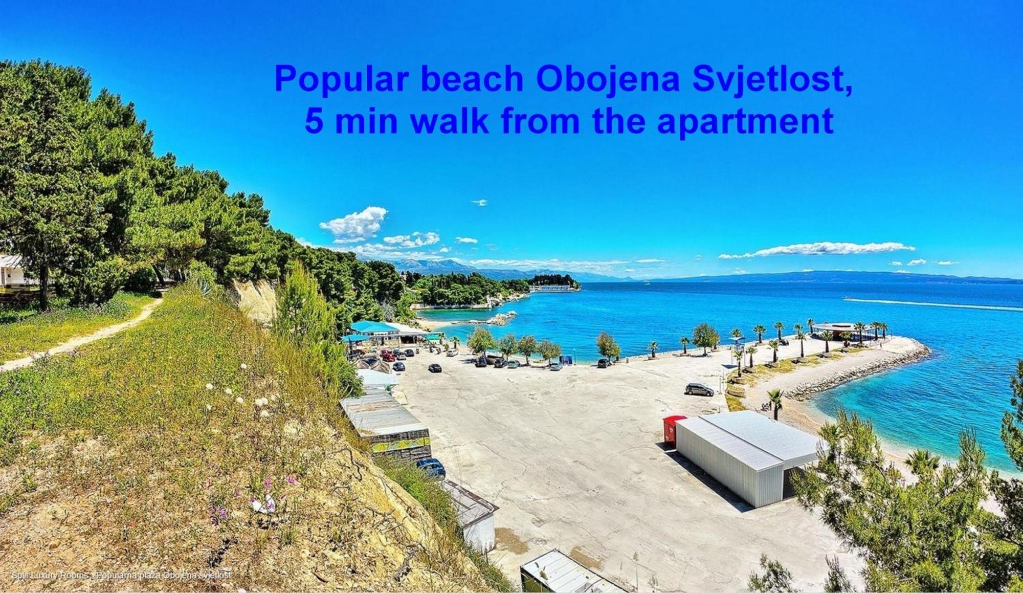 Beachfront Apartment Milan, With Balcony Σπλιτ Εξωτερικό φωτογραφία